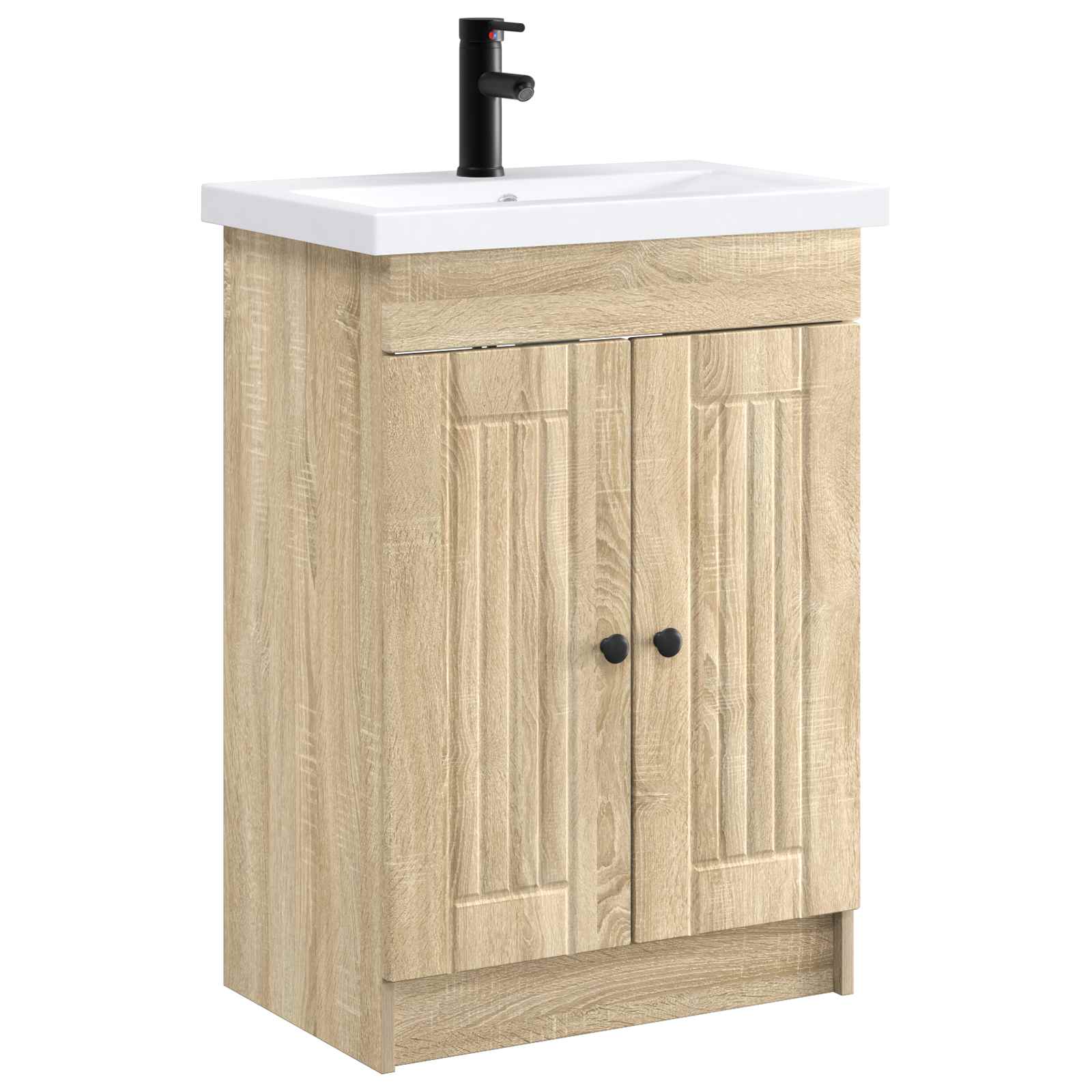 Set di mobili per il bagno Rovere Sonoma 78,5 x 37,5 x 81 cm | homemem39