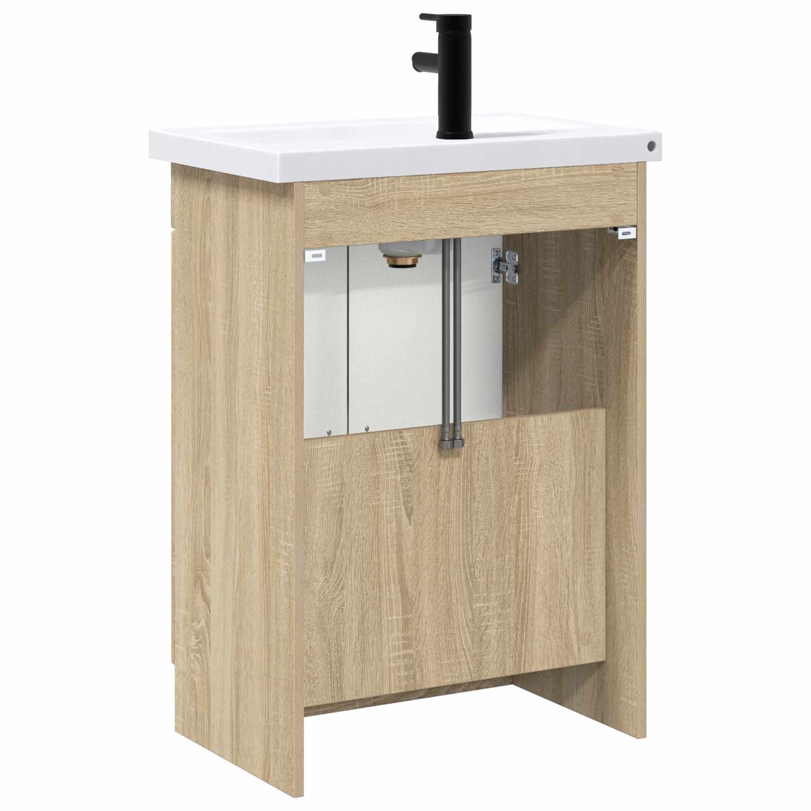 Set di mobili per il bagno Rovere Sonoma 78,5 x 37,5 x 81 cm | homemem39