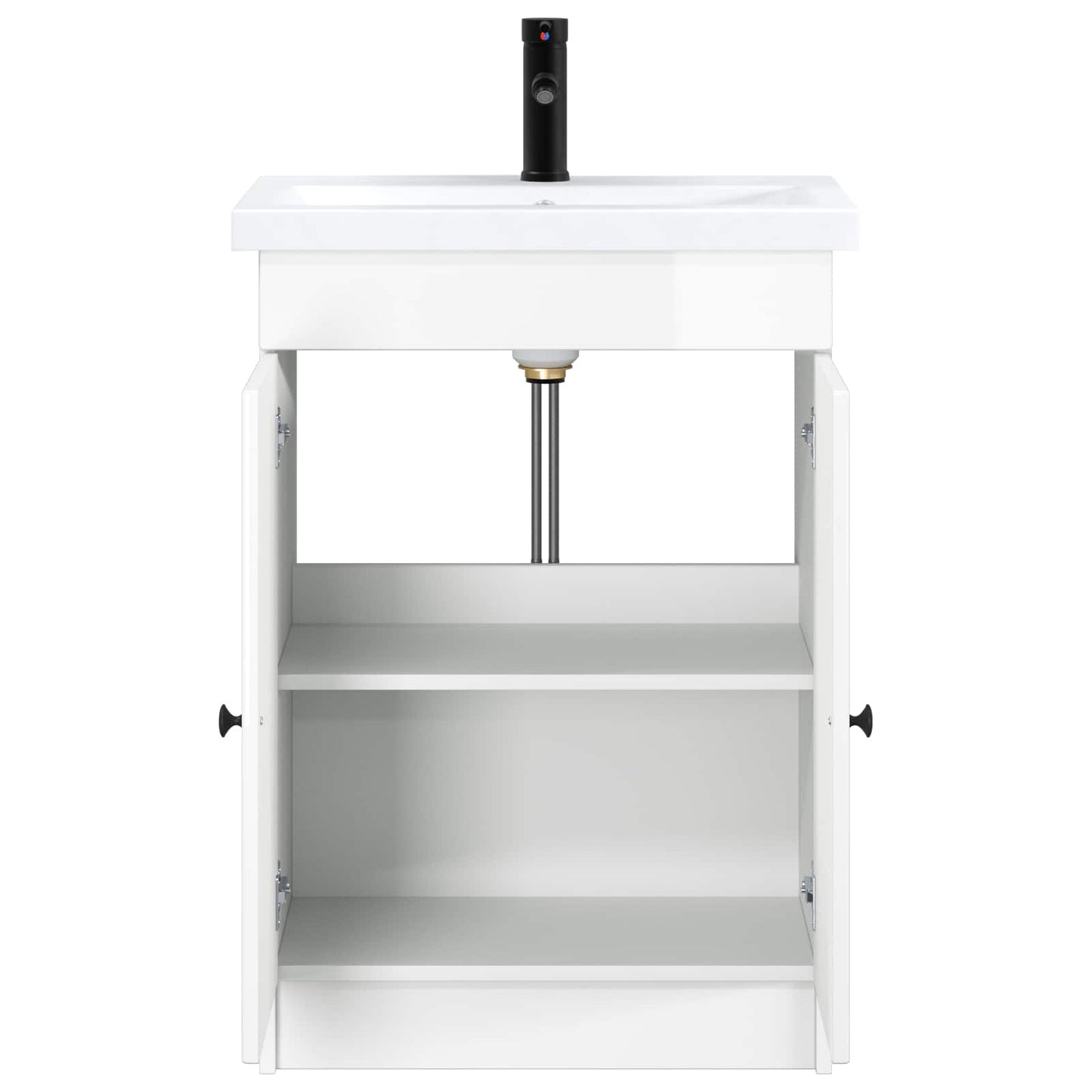 Set di mobili per il bagno Bianco Lucido 78,5 x 37,5 x 81 cm | homemem39