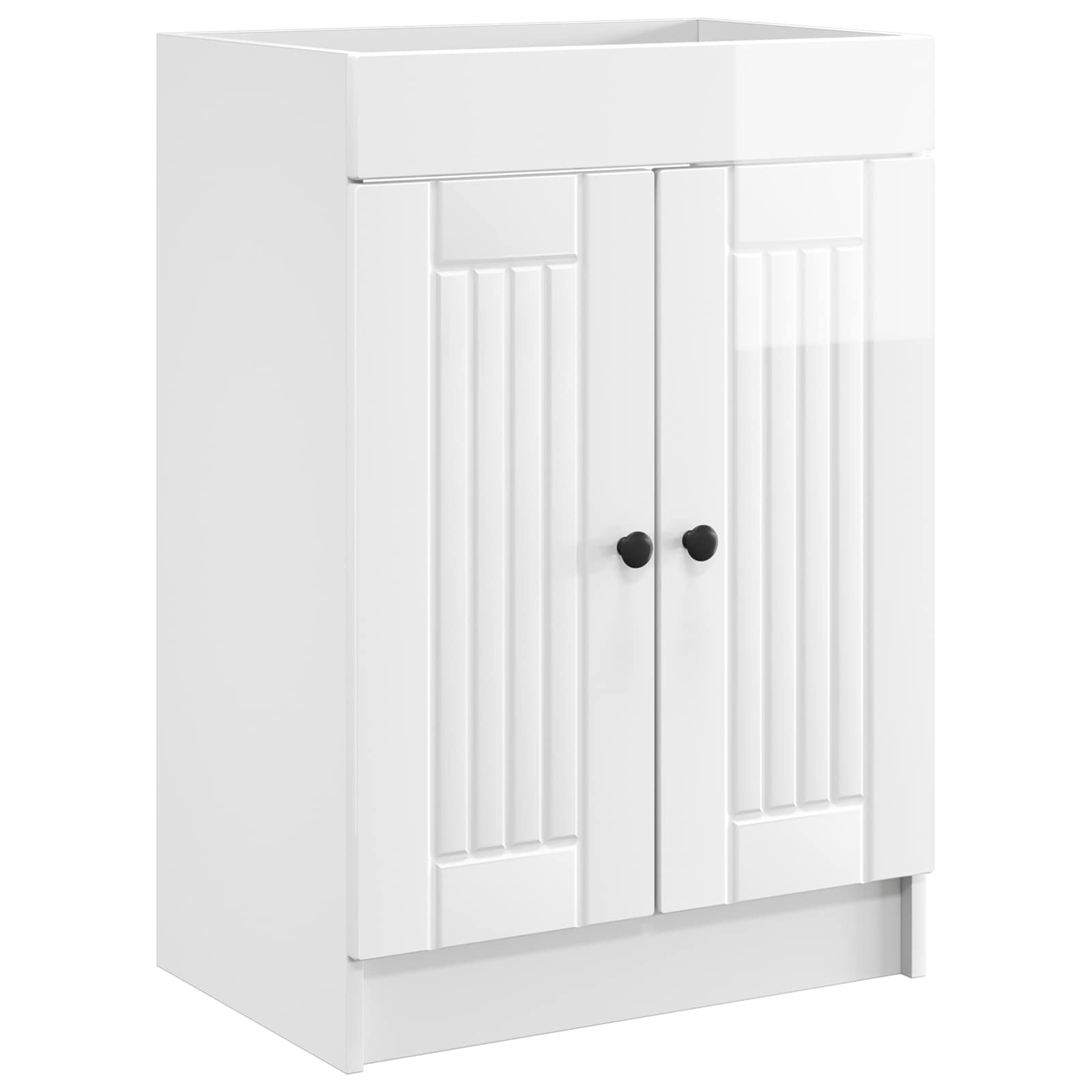 Set di mobili per il bagno Bianco Lucido 78,5 x 37,5 x 81 cm | homemem39