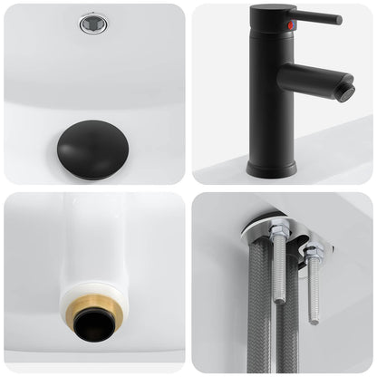 Set di mobili per il bagno Legno antico 78,5 x 37,5 x 81 cm | homemem39