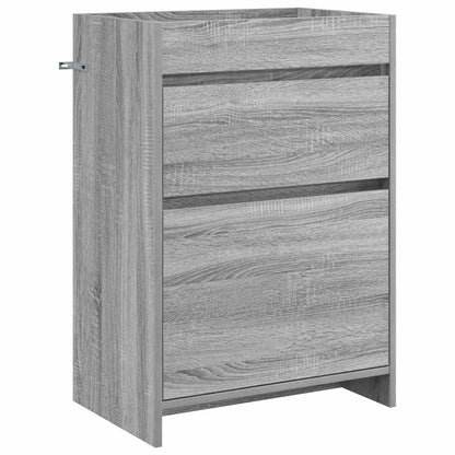 Set di mobili per il bagno Sonoma grigio 61 x 40 x 84,5 cm | homemem39