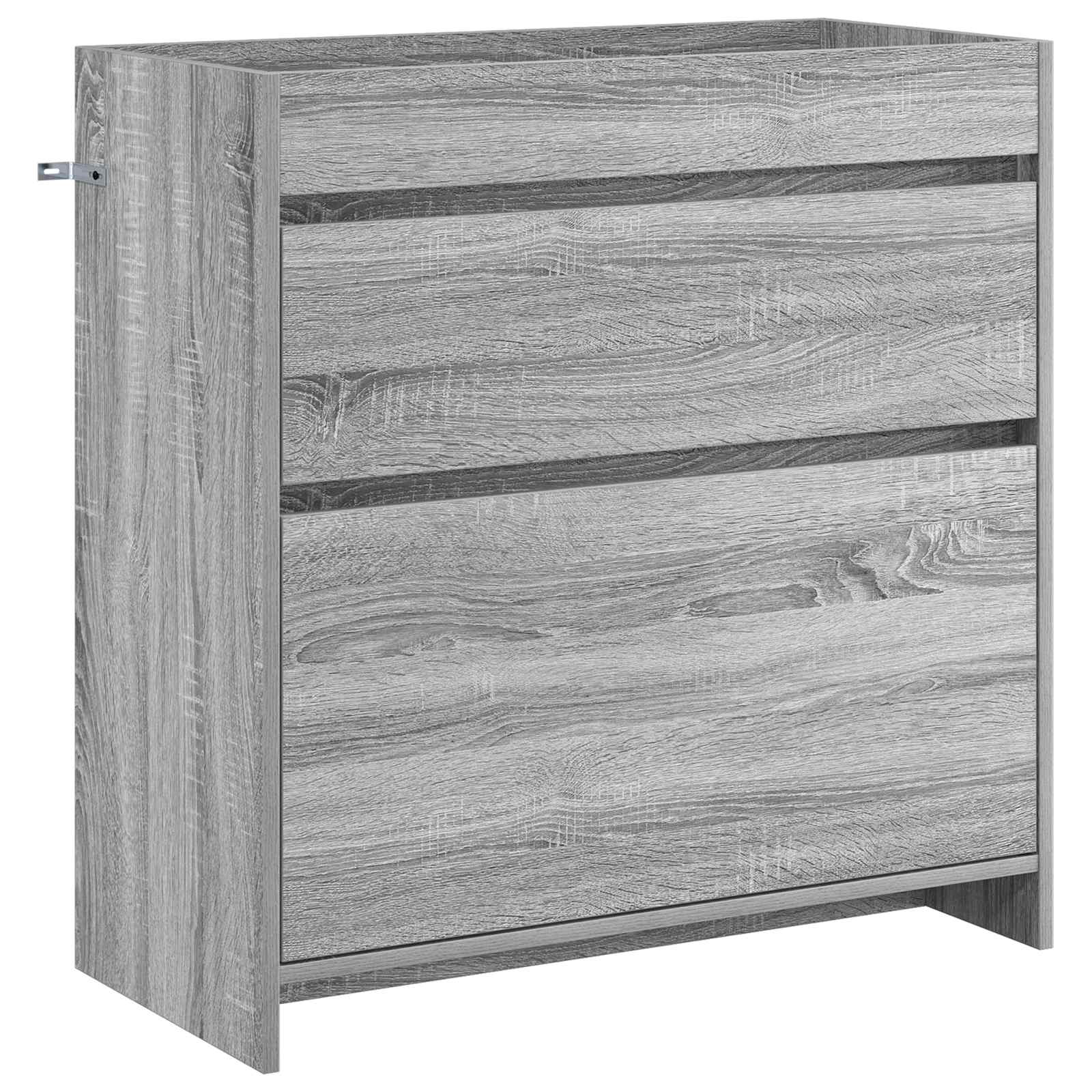 Set di mobili per il bagno Sonoma grigio 81 x 40 x 84,5 cm | homemem39