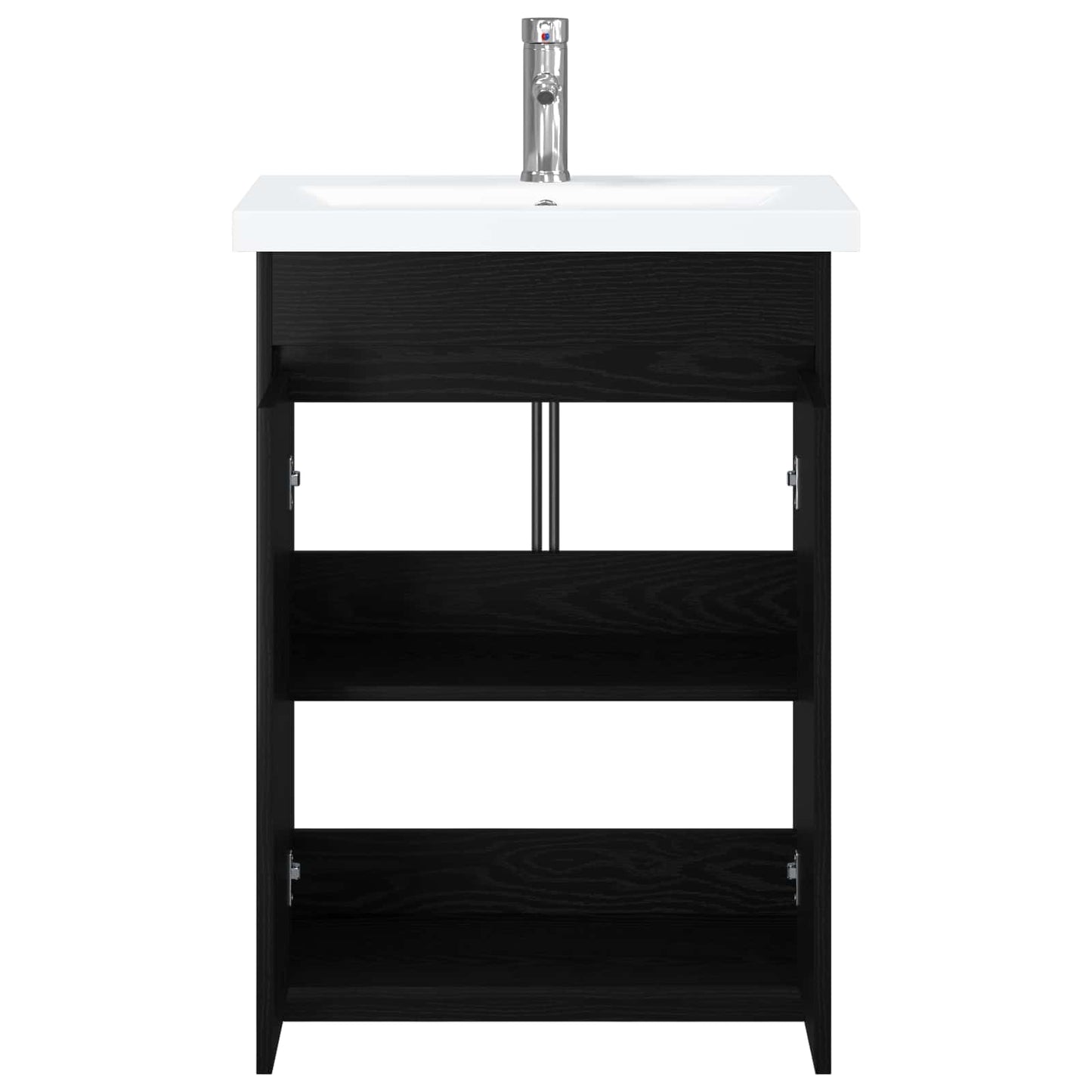 Set di mobili per il bagno Rovere Nero 61 x 40 x 84,5 cm | homemem39