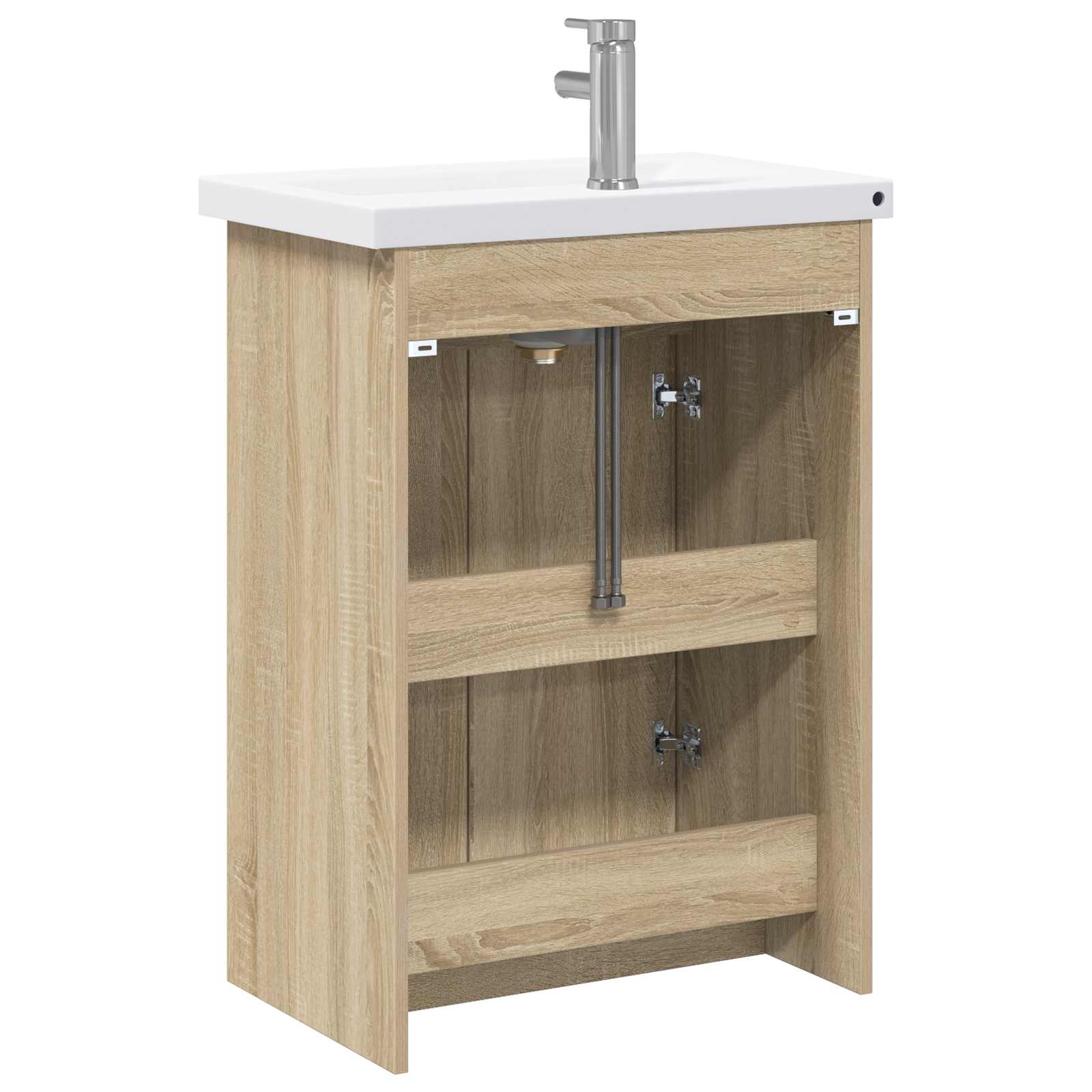 Set di mobili per il bagno Rovere Sonoma 61 x 40 x 84,5 cm | homemem39