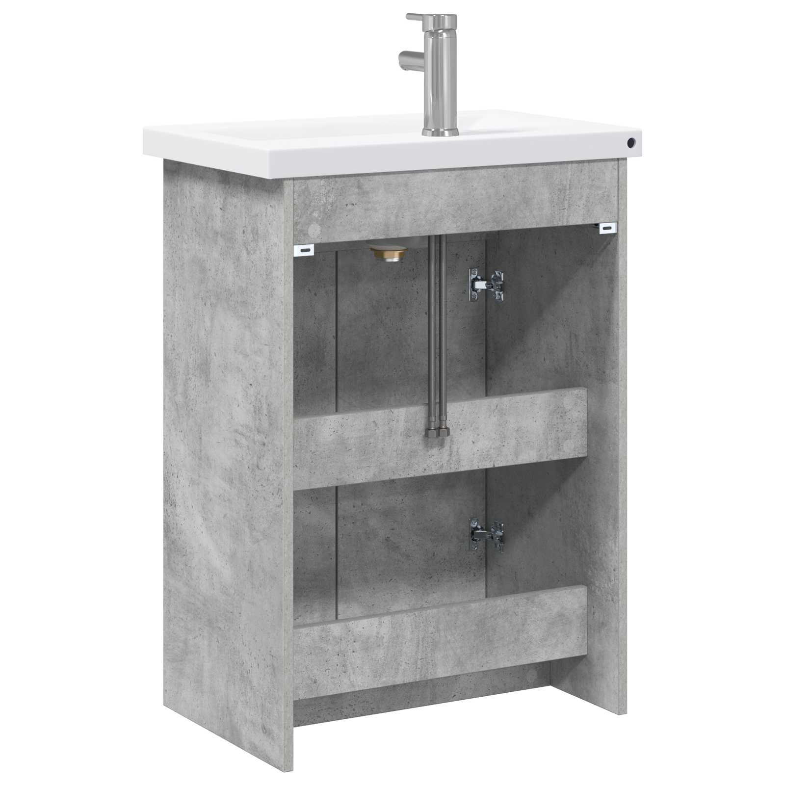 Set di mobili per il bagno Grigio Cemento 61 x 40 x 84,5 cm | homemem39