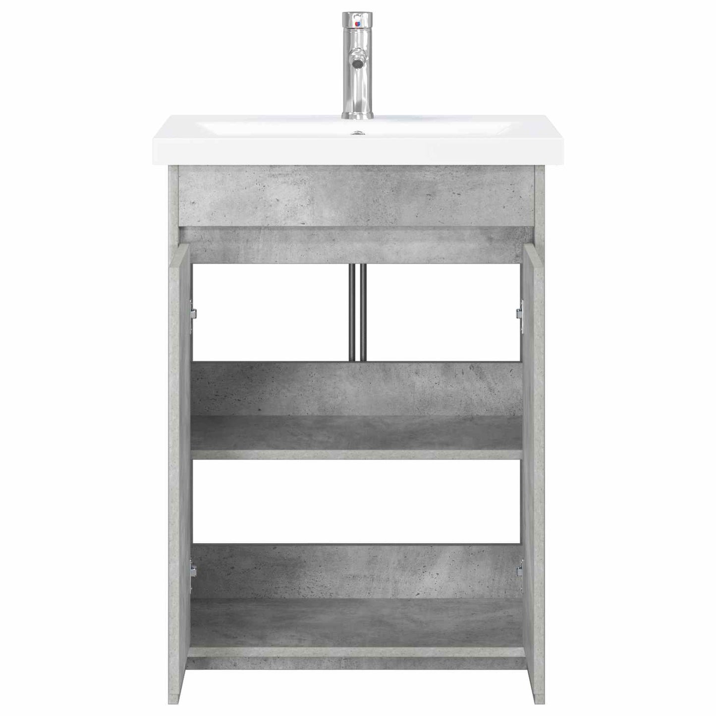 Set di mobili per il bagno Grigio Cemento 81 x 40 x 84,5 cm
