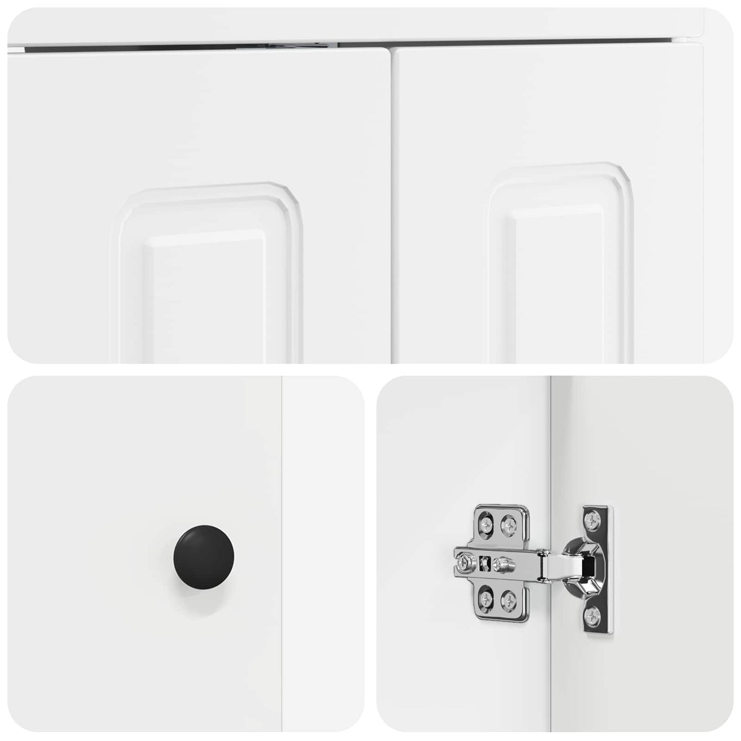Set di mobili per il bagno Bianco 61 x 40 x 84,5 cm | homemem39