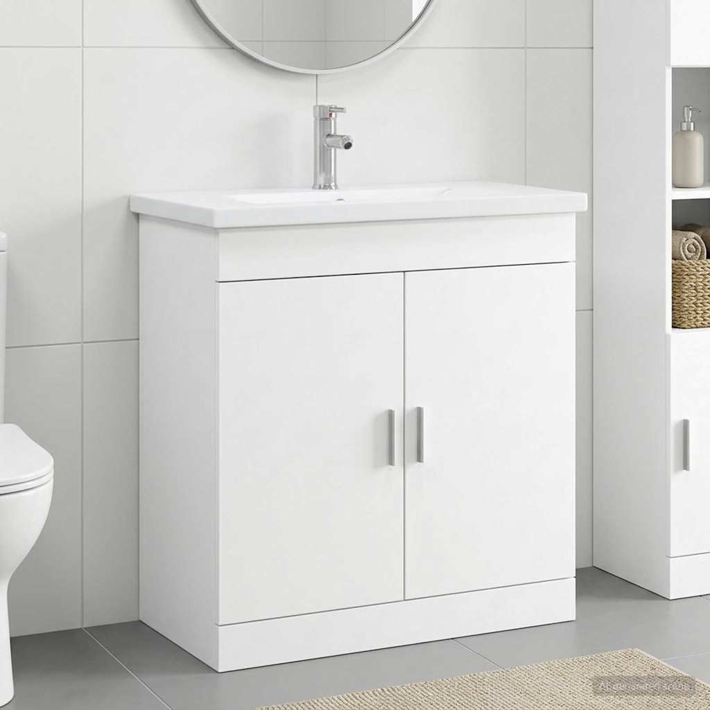Set di mobili per il bagno Bianco 81 x 40 x 84,5 cm | homemem39