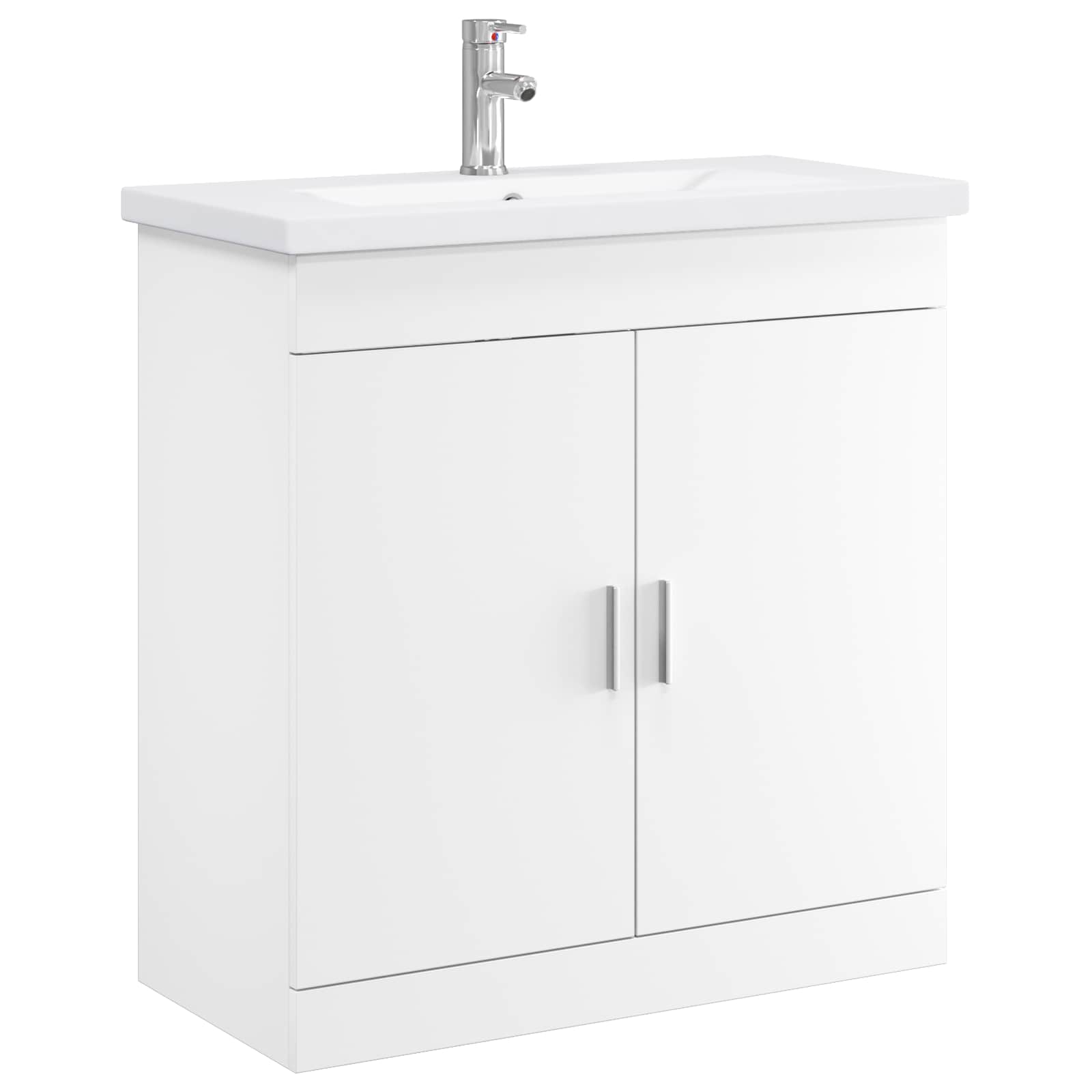 Set di mobili per il bagno Bianco 81 x 40 x 84,5 cm | homemem39