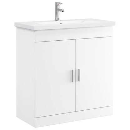 Set di mobili per il bagno Bianco 81 x 40 x 84,5 cm | homemem39