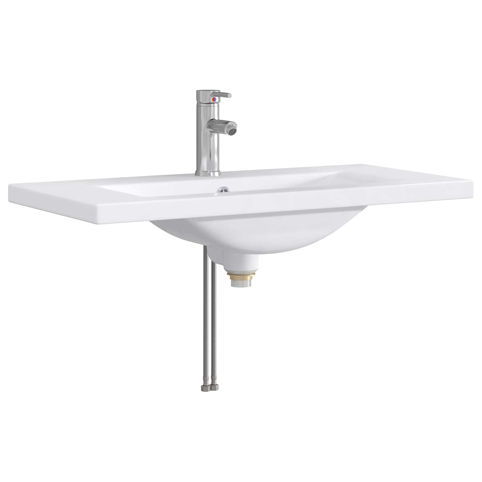 Set di mobili per il bagno Bianco 81 x 40 x 84,5 cm | homemem39