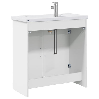 Set di mobili per il bagno Bianco 81 x 40 x 84,5 cm | homemem39