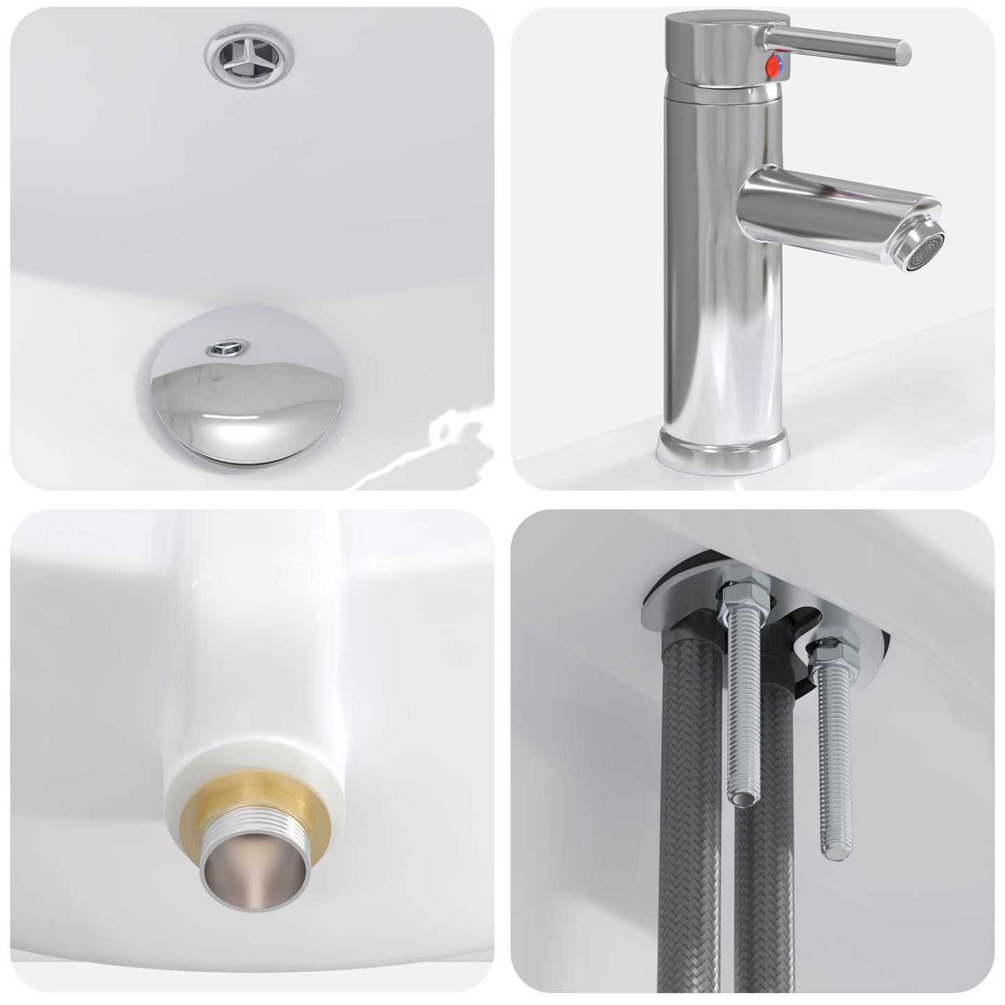 Set di mobili per il bagno Legno antico 81 x 40 x 84,5 cm | homemem39