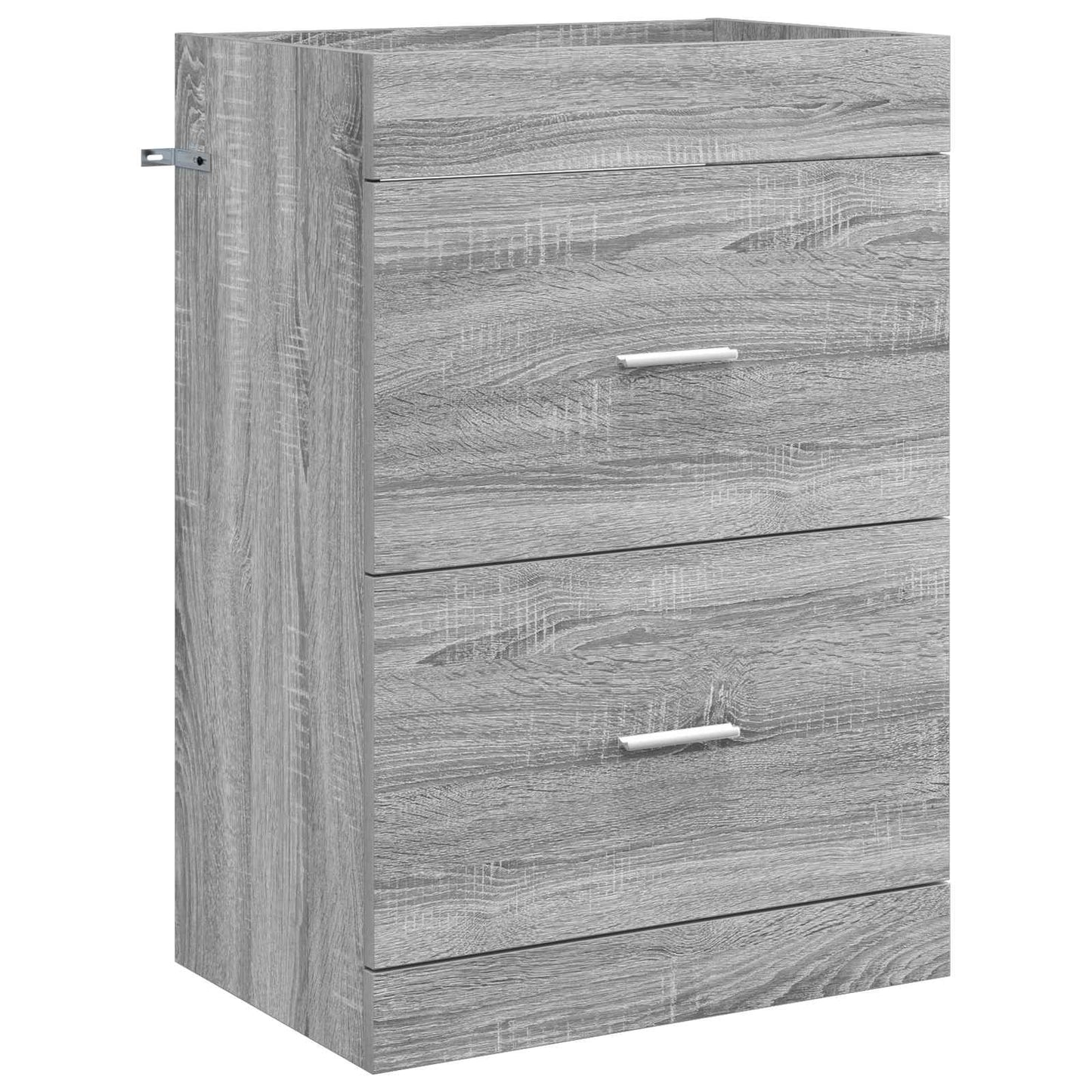 Set di mobili per il bagno Sonoma grigio 61 x 40 x 84,5 cm | homemem39