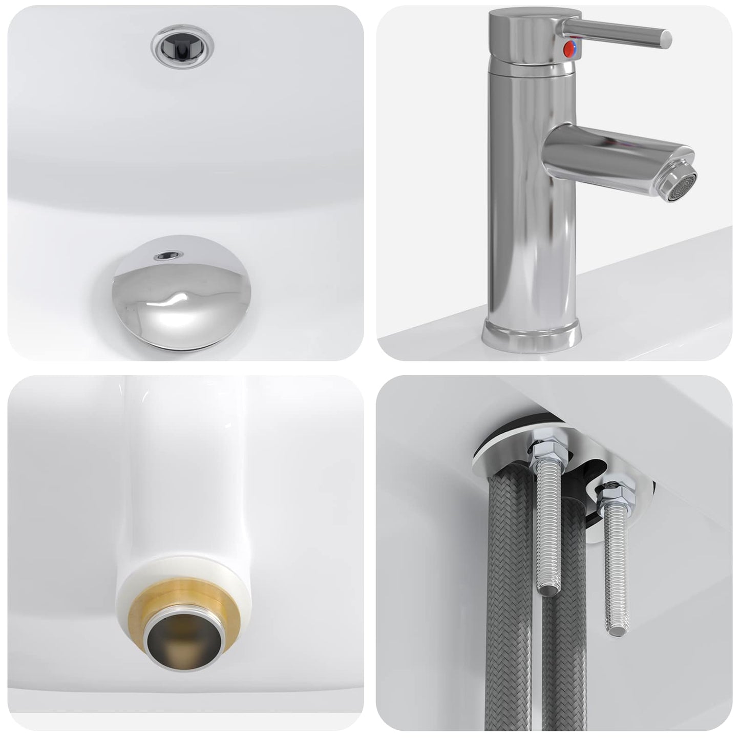 Set di mobili per il bagno Legno antico 61 x 40 x 84,5 cm | homemem39