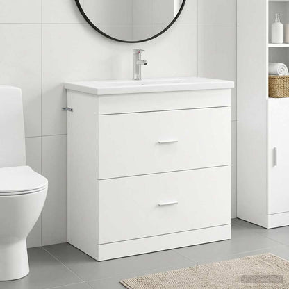 Set di mobili per il bagno Bianco 81 x 40 x 84,5 cm | homemem39