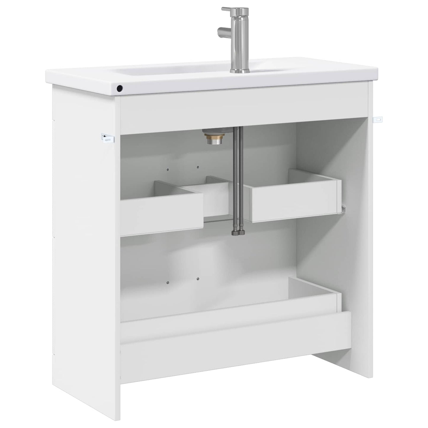 Set di mobili per il bagno Bianco 81 x 40 x 84,5 cm | homemem39