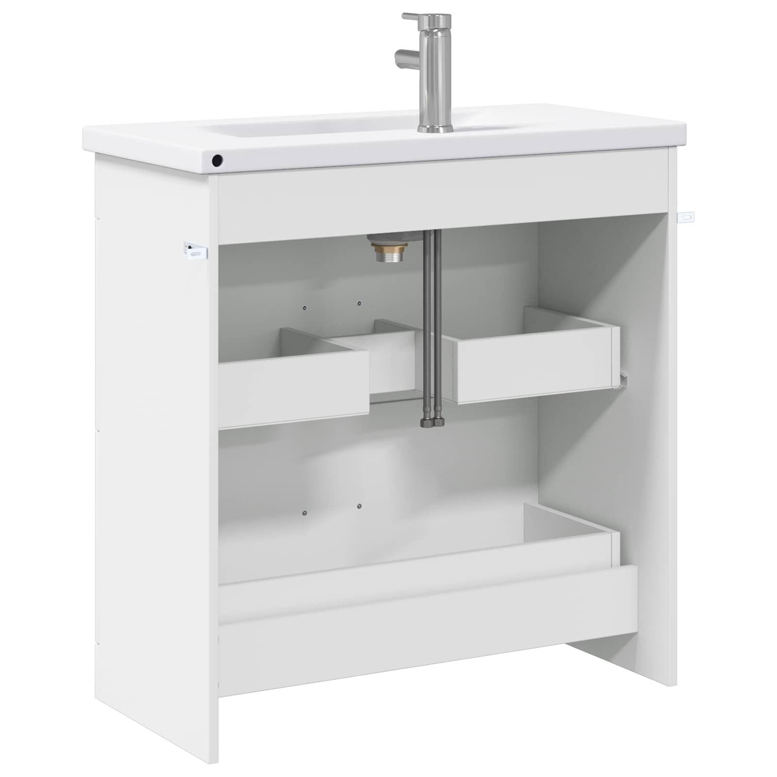 Set di mobili per il bagno Bianco 81 x 40 x 84,5 cm | homemem39