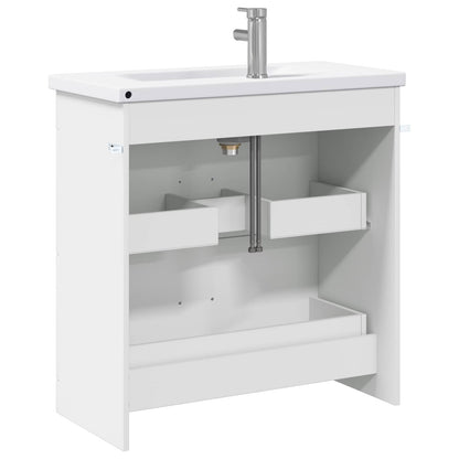 Set di mobili per il bagno Bianco 81 x 40 x 84,5 cm | homemem39