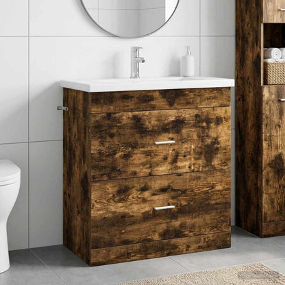 Set di mobili per il bagno Rovere Fumo 81 x 40 x 84,5 cm | homemem39