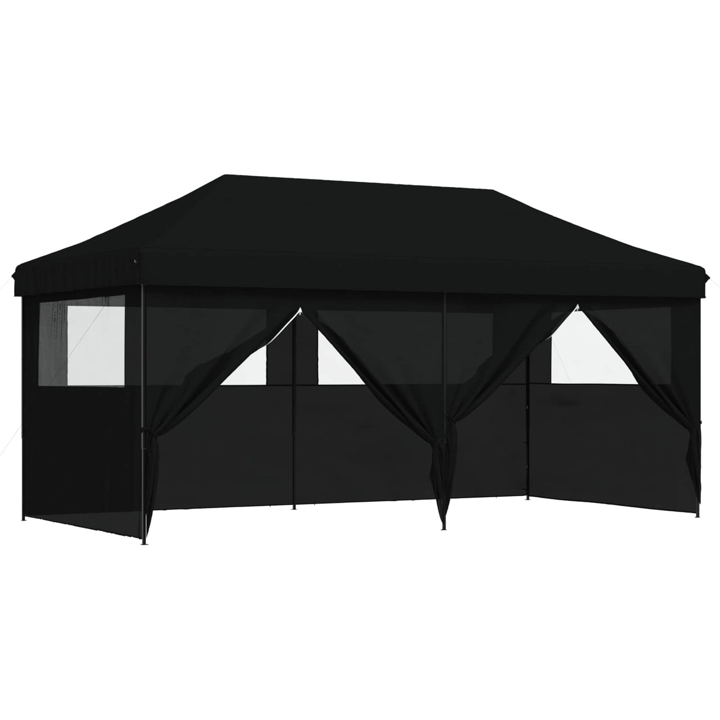 Tenda Party Nero 292 x 580 x 315 cm Tessuto Oxford | homemem39