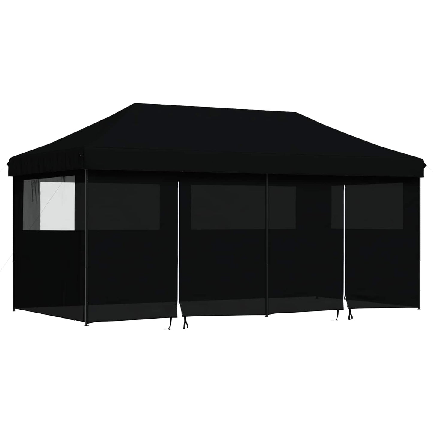 Tenda Party Nero 292 x 580 x 315 cm Tessuto Oxford | homemem39