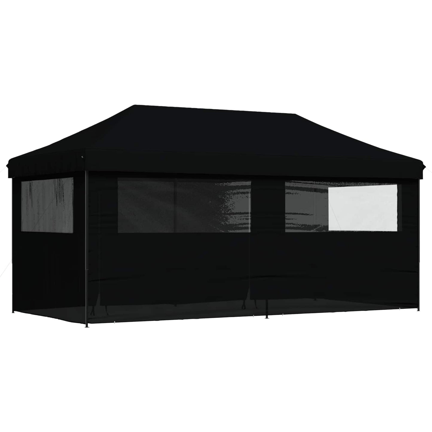 Tenda Party Nero 292 x 580 x 315 cm Tessuto Oxford