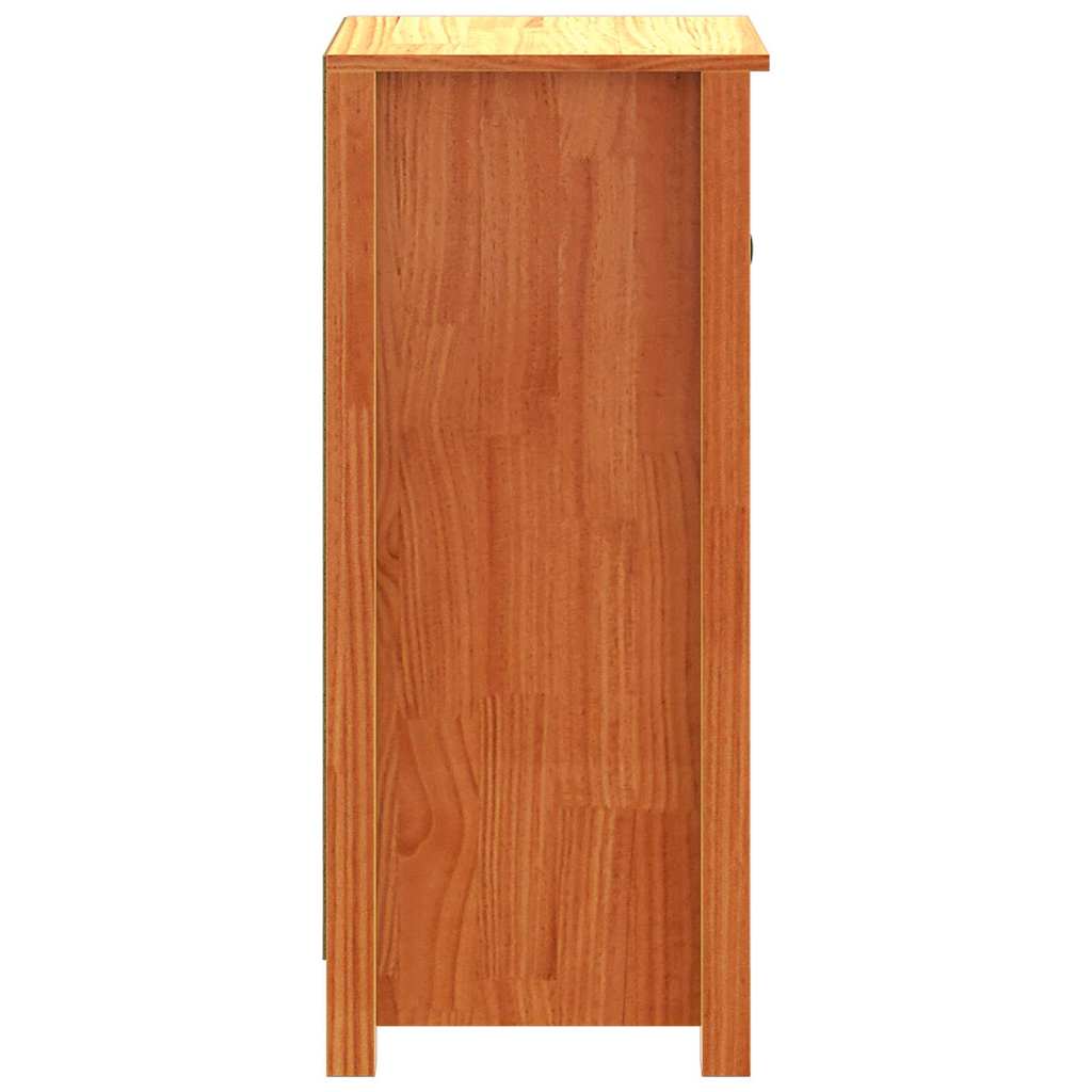 Credenza Marrone cerato 39 x 34,5 x 80 cm Pino massello