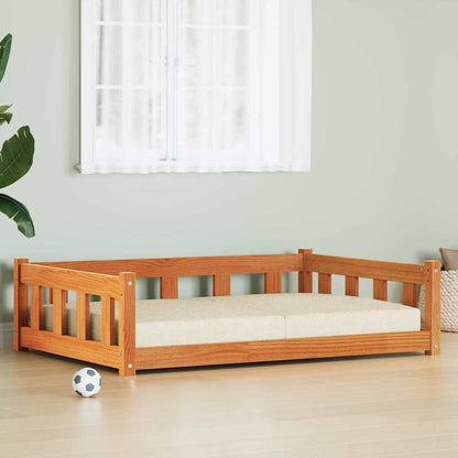 Letto per Cani Marrone cerato 100 x 70 x 28 cm Pino massello | homemem39