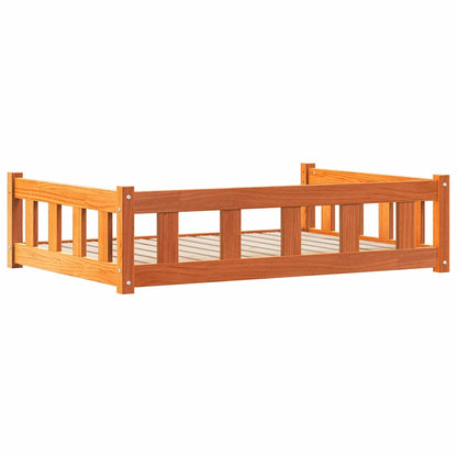 Letto per Cani Marrone cerato 100 x 70 x 28 cm Pino massello | homemem39