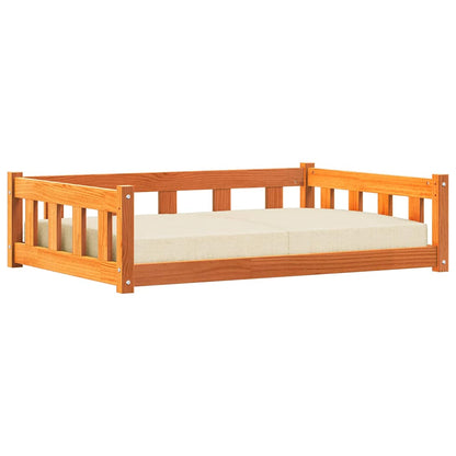 Letto per Cani Marrone cerato 100 x 70 x 28 cm Pino massello | homemem39