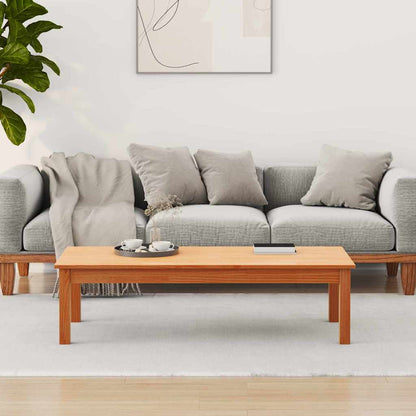 Tavolino da salotto Max Marrone 110 x 50 x 30 cm Pino massello | homemem39