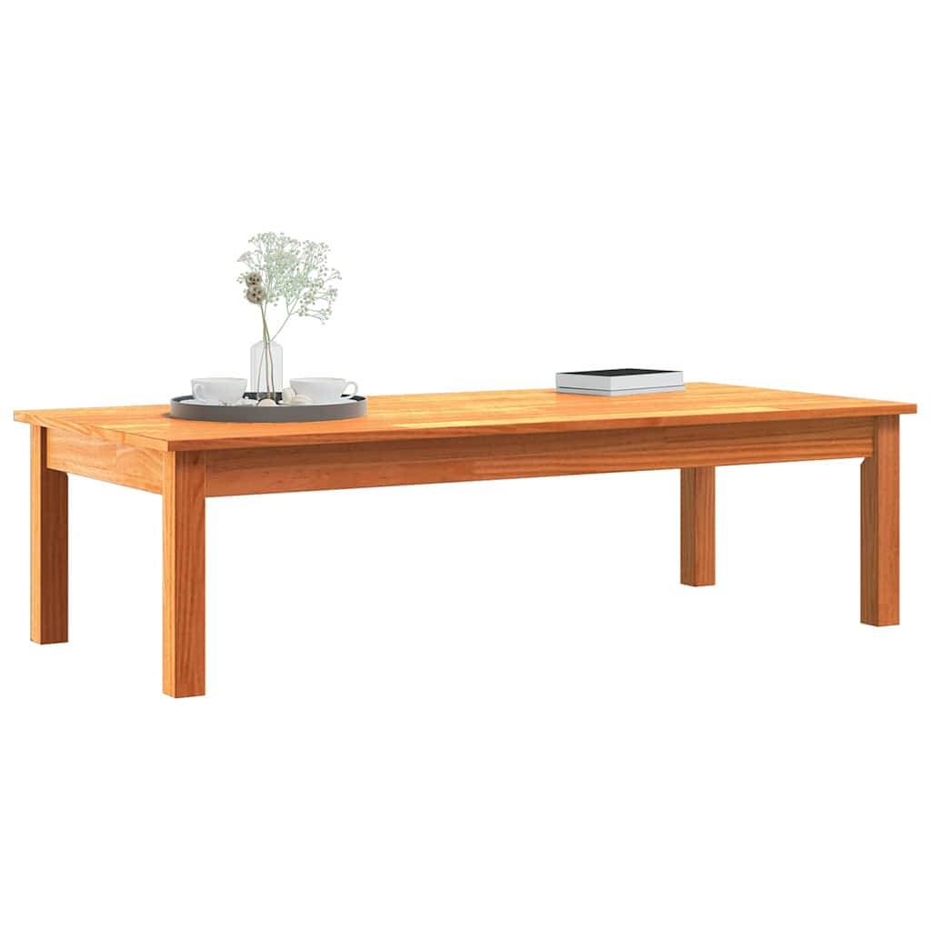 Tavolino da salotto Max Marrone 110 x 50 x 30 cm Pino massello | homemem39