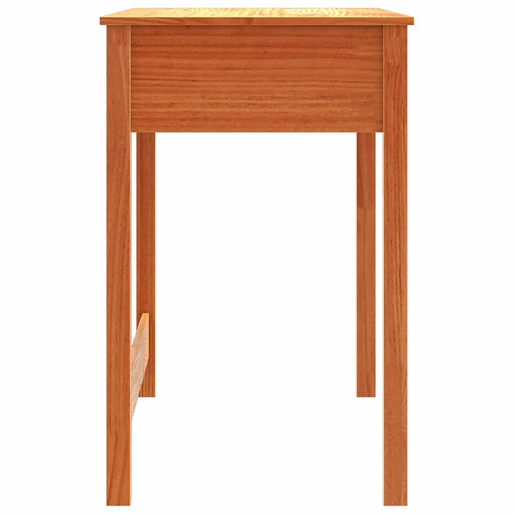 Scrivania Max Marrone 100 x 50 x 78 cm Pino massello | homemem39