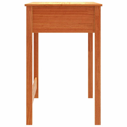 Scrivania Max Marrone 100 x 50 x 78 cm Pino massello