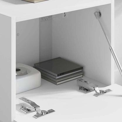 Mobile TV da parete Bianco 60 x 31 x 29.5 cm Legno multistrato