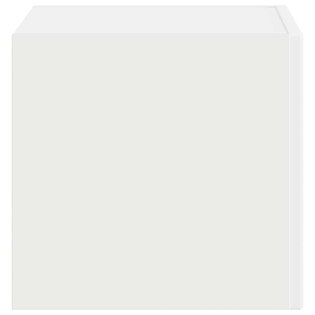 Mobile TV da parete Bianco 60 x 31 x 29.5 cm Legno multistrato