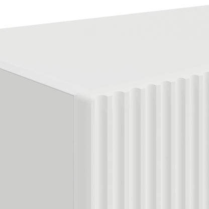 Mobile TV da parete 2 pcs Bianco 60 x 31 x 29.5 cm