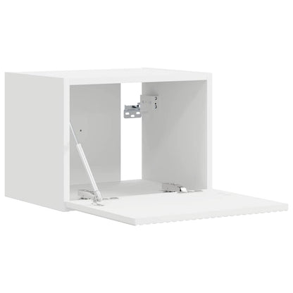 Mobile TV da parete 2 pcs Bianco 60 x 31 x 29.5 cm