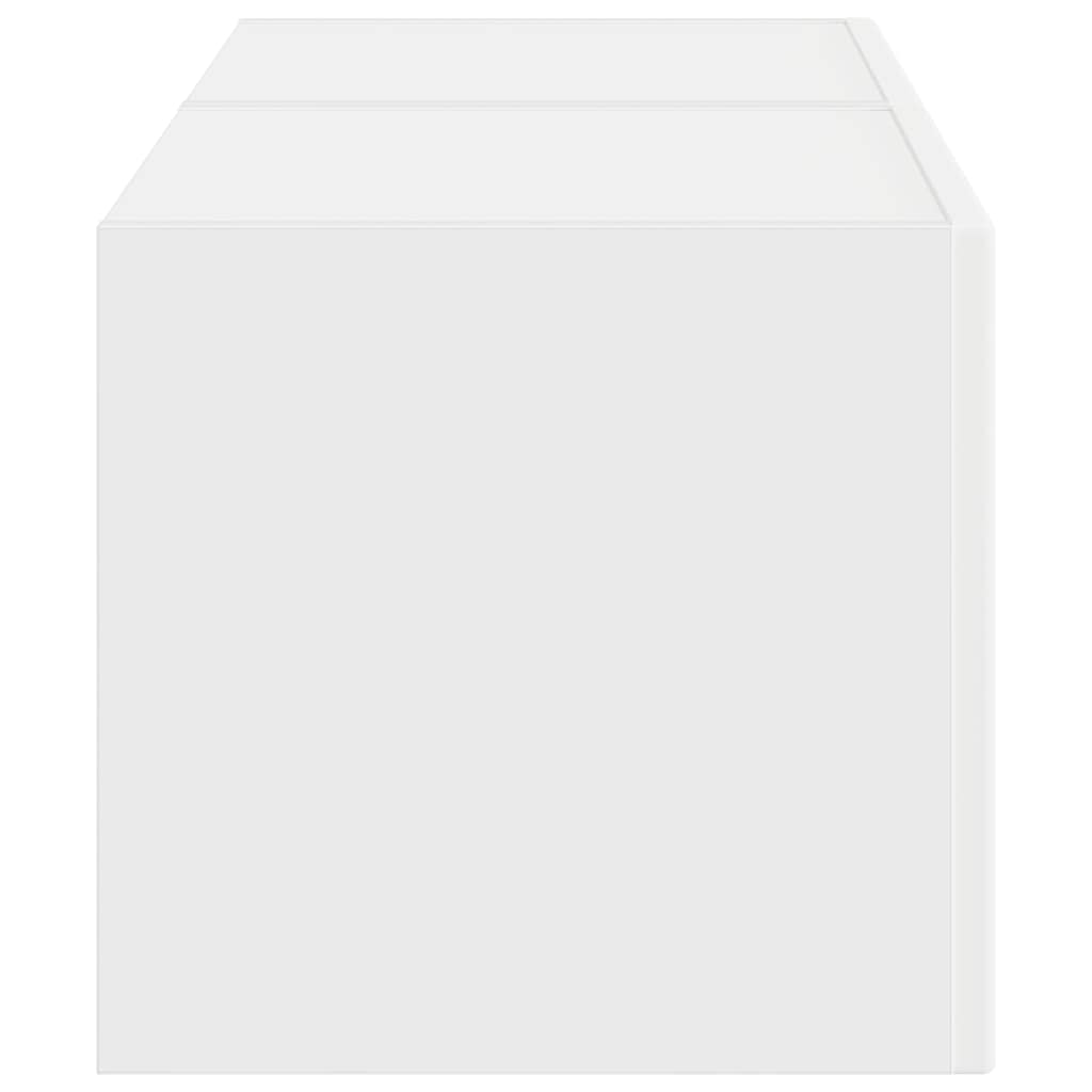 Mobile TV da parete 2 pcs Bianco 39 x 31 x 29,5 cm