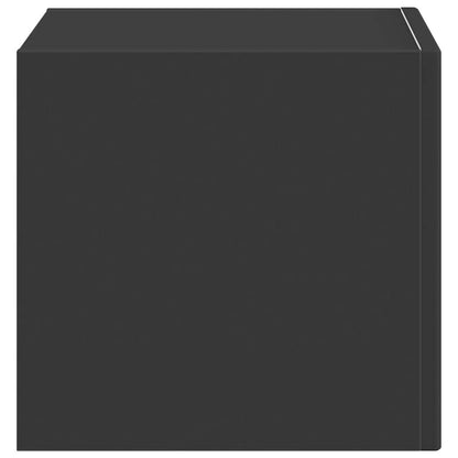 Mobile TV da parete Nero 60 x 31 x 29.5 cm Legno multistrato