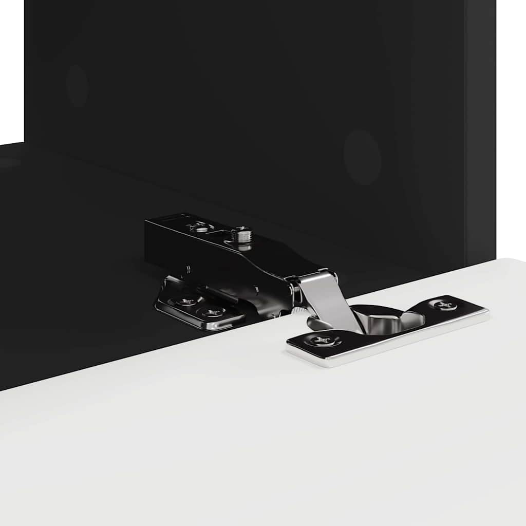 Mobile TV da parete 2 pcs Nero 39 x 31 x 29,5 cm