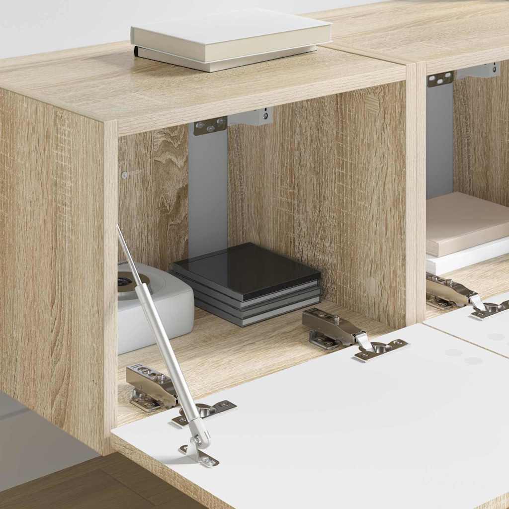 Mobile TV da parete 2 pcs Sonoma 60 x 31 x 29.5 cm