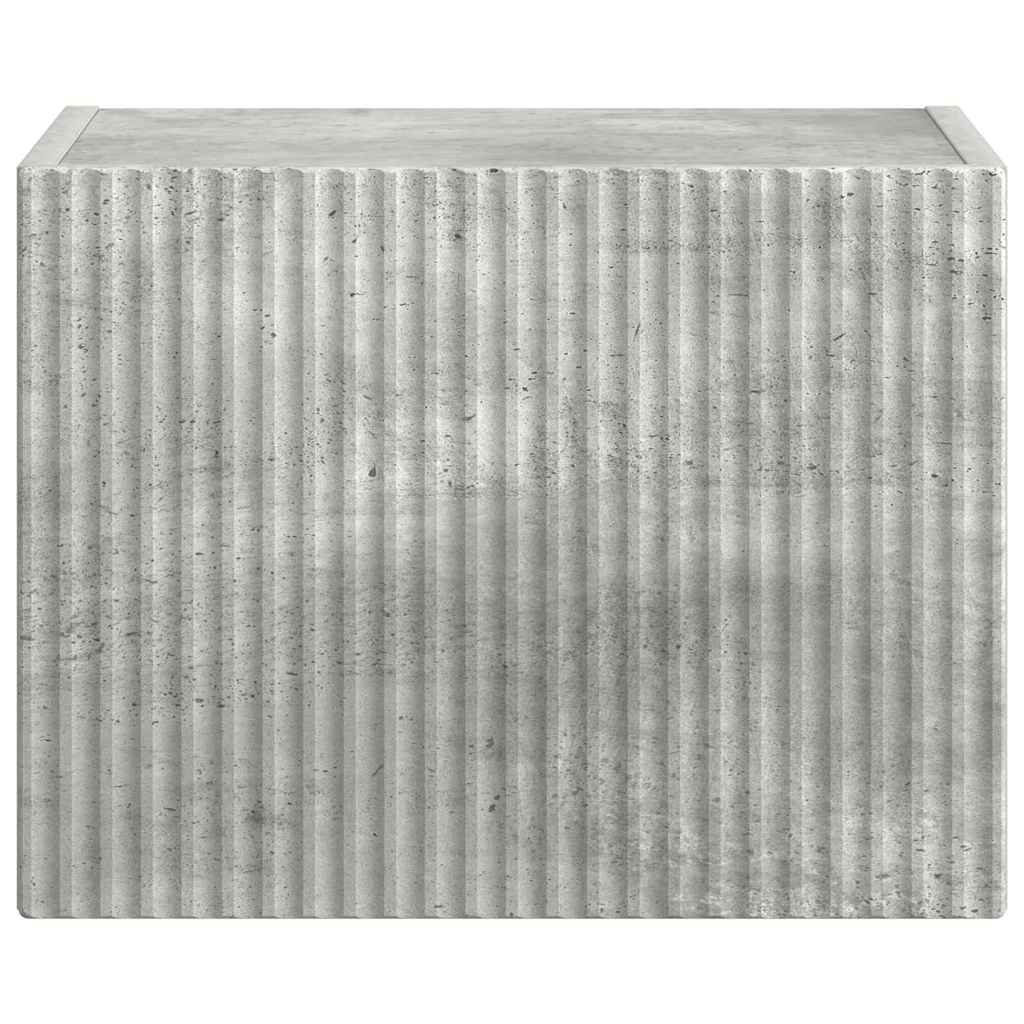 Mobile TV da parete Calcestruzzo 60 x 31 x 29.5 cm