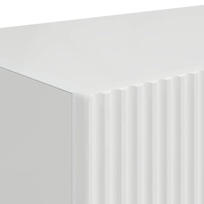 Mobile TV da parete Bianco Lucido 60 x 31 x 29.5 cm