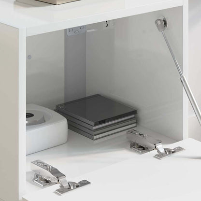 Mobile TV da parete Bianco Lucido 60 x 31 x 29.5 cm