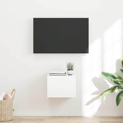 Mobile TV da parete Bianco Lucido 39 x 31 x 29,5 cm