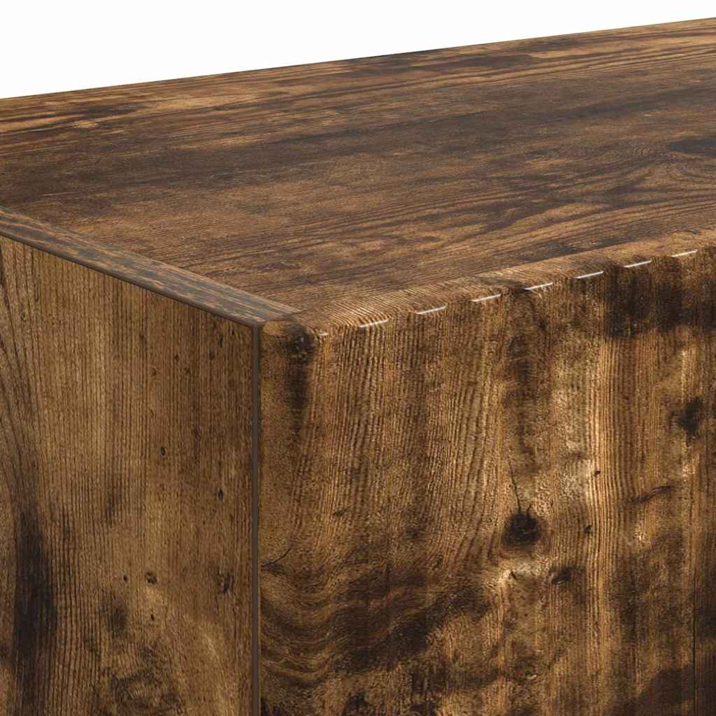 Mobile TV da parete Rovere fumé 60 x 31 x 29.5 cm