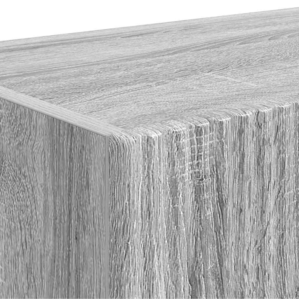 Mobile TV da parete Grigio Sonoma 60 x 31 x 29.5 cm